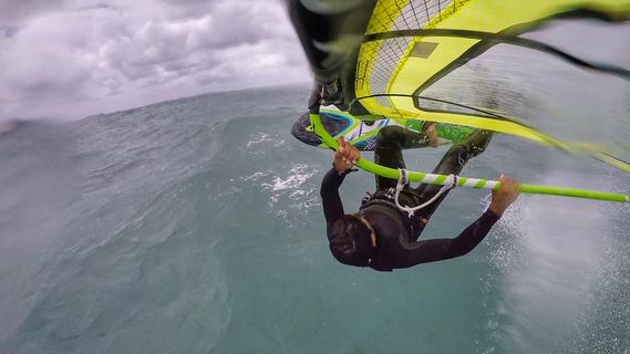 Rodrigo at Orewa getting airtime