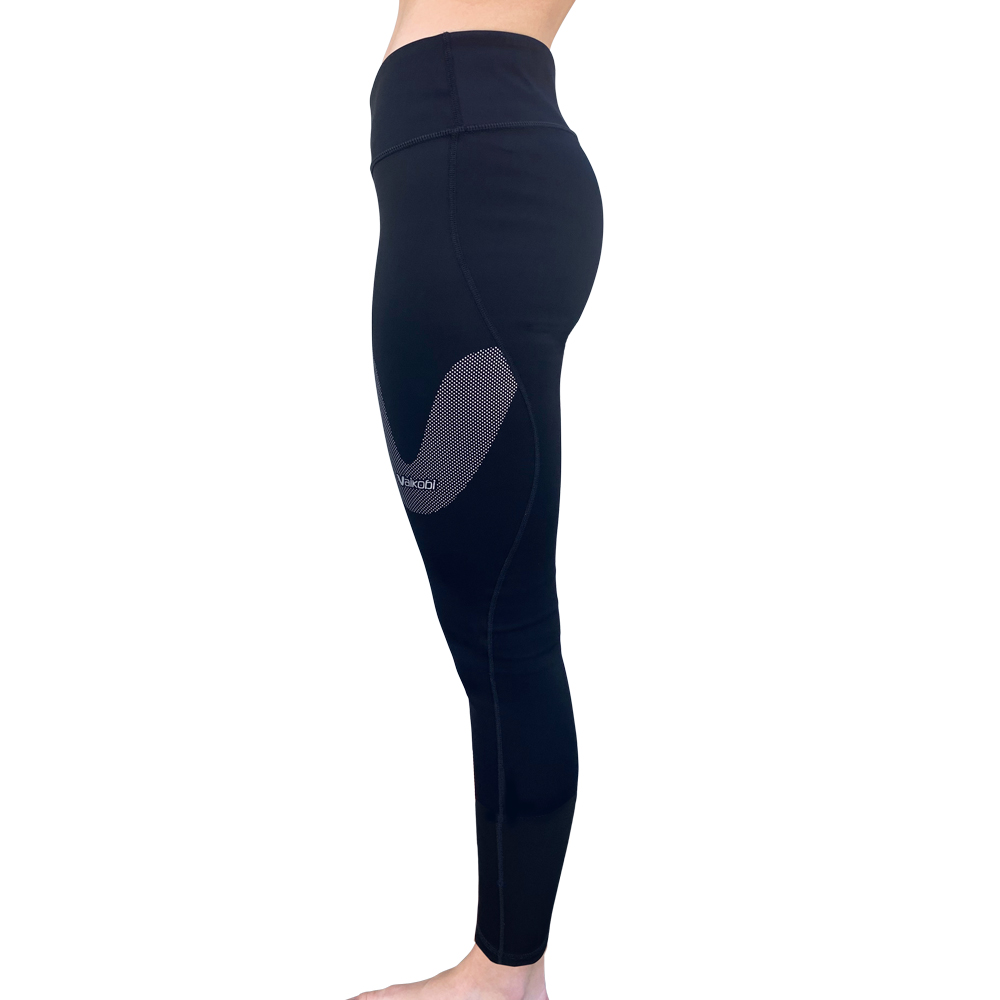 VK-241-BK: ACTIV HYDROFLEECCE WOMENS LEGGINGS - hydrofleece_leggins_blk_s_1_.jpg