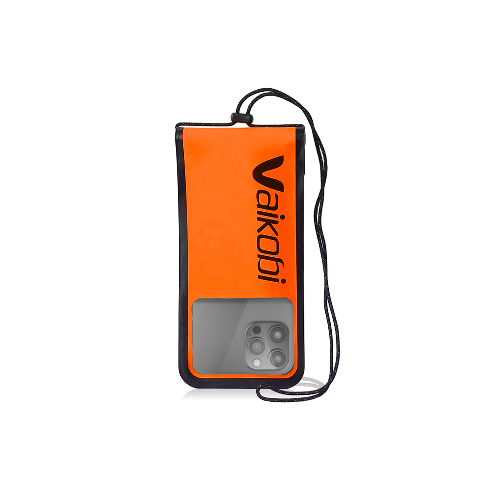 VK-293-: WATERPROOF PHONE PUCH - vaikobi_phone_case_orange_back.jpg