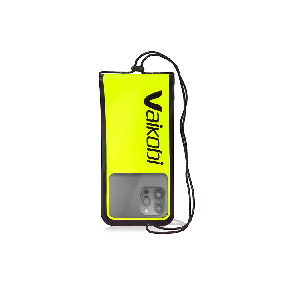 VK-293-: WATERPROOF PHONE PUCH - vaikobi_phone_case_yellow_back.jpg