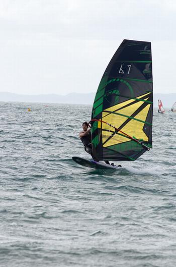 Tony Blasting on a Exocet board & Point 7 Manly