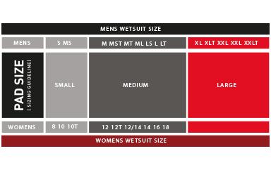 gm0372 PAD- SIZES