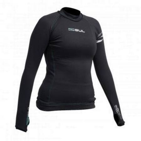 Buy GUL Evotherm Womens Flatlock Long Sleeve Rash Guard in NZ. 