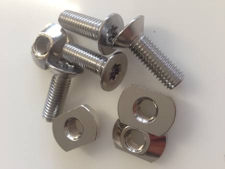 Axis Stainless Screw & Slider Set