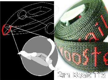 Buy Rooster 2m Boat Tie in NZ. 