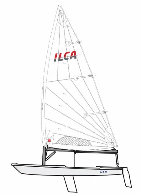 ILCA Laser Classic Complete 4, 6, 7 --------- 4.7, Radial, Standard