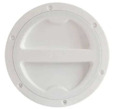 Hatch Cover W/Integral Seal 154mm - White