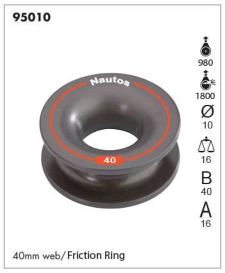 Buy Nautos 40mm Low Friction Ring in NZ. 