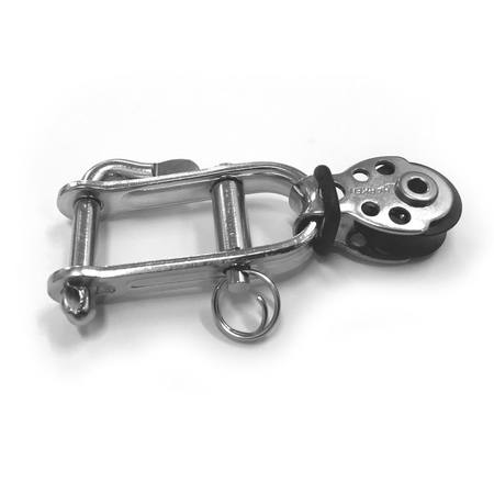 Laser Clew Shackle with Block