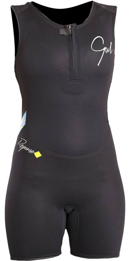 Buy Response Ladies 3/2mm Flatlock Short John Wetsuit in NZ. 