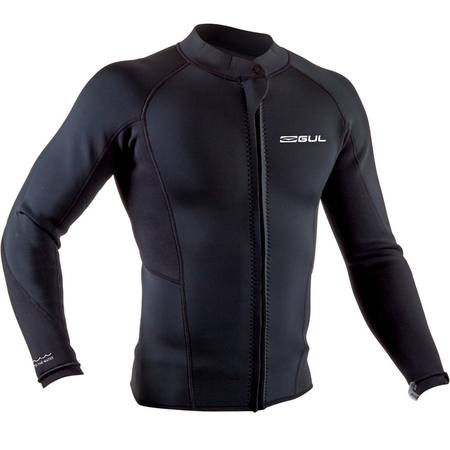 Buy GUL Response Mens 3/2mm Flatlock Zip Jacket in NZ. 