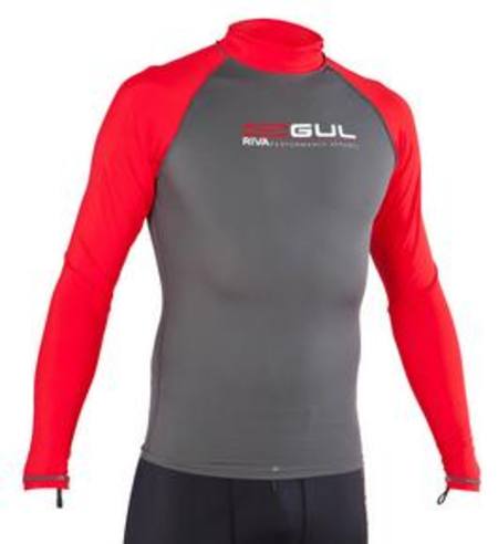 GUL Riva Mens Long Sleeve Lycra Rashguard UPF50