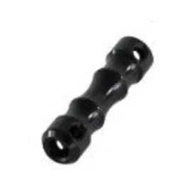 6MM DOGBONE BLACK