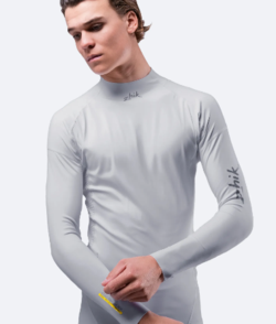 ZHIK Mens Eco Spandex UPF50+ Long Sleeve Rash Guard