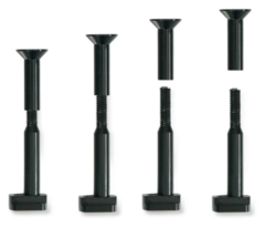 Titanium Mast Plate Split Bolt Max M8
