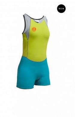 Surflite Ladies 3mm Flatlock ShortJane Reversible Wetsuit