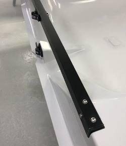 Transom Bar - Black Anodised